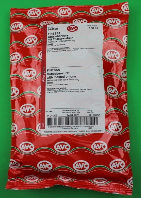 AVO FINESSA Gutsleberwurst mit Toastzwiebeln